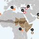 Illustration for article titled A Map of the World That Reveals Natural Disaster Hot Zones